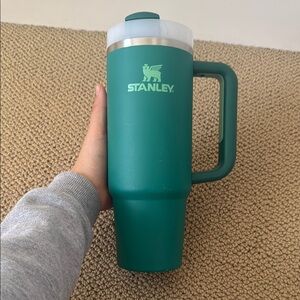 Stanley Quencher Green FlowState Stainless Steel Vacuum Insulated Tumbler 30 oz